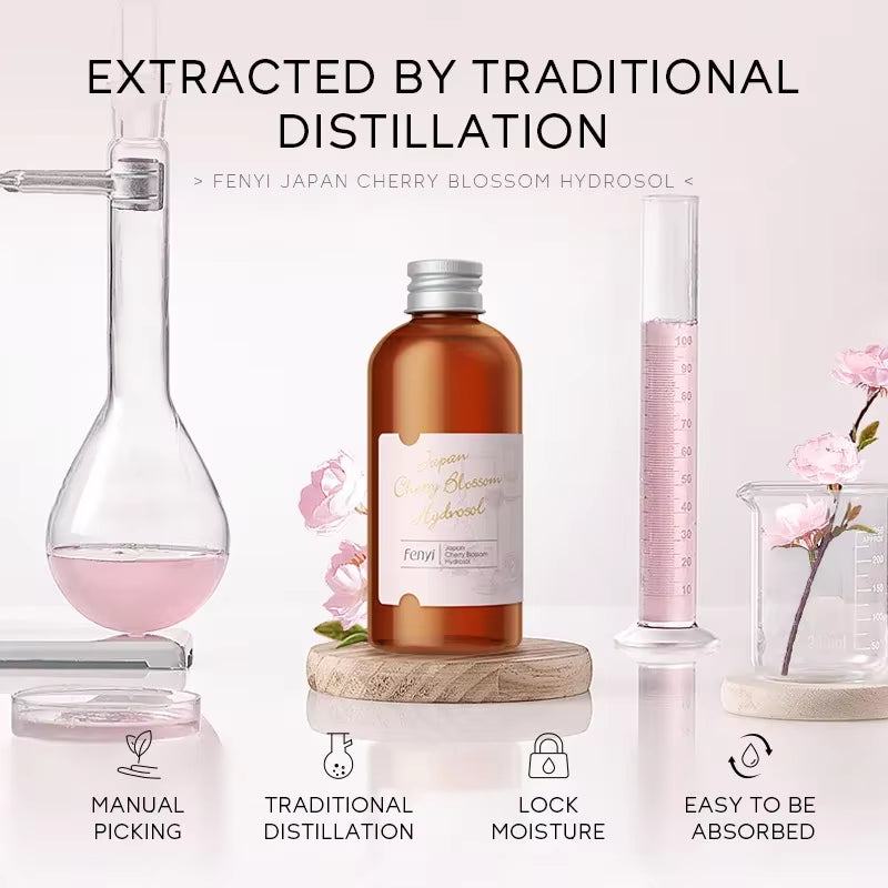 Face Care Sakura Water Nourishing Skin Improve Dullness Facial Toner Damask Korean Skincare Products 100 ML