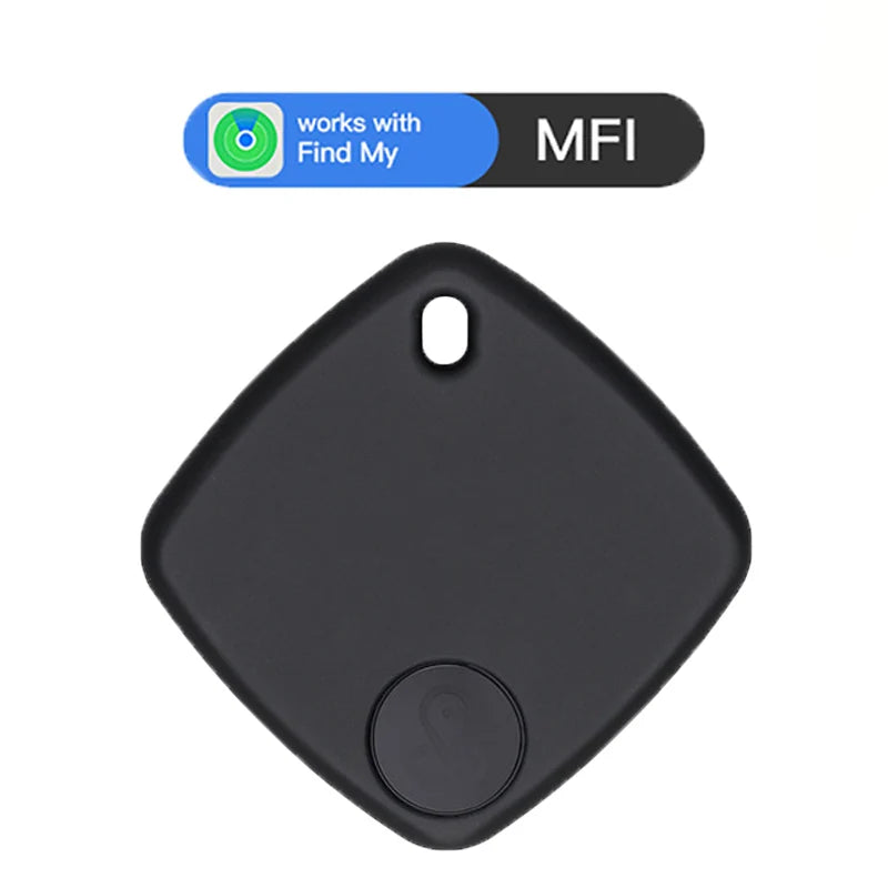 Smart Tracker Bluetooth Mini Tracker Locator Anti-Lost Alarm for Key Wallet Suitcase Luggage Finder Works with Apple Find My APP