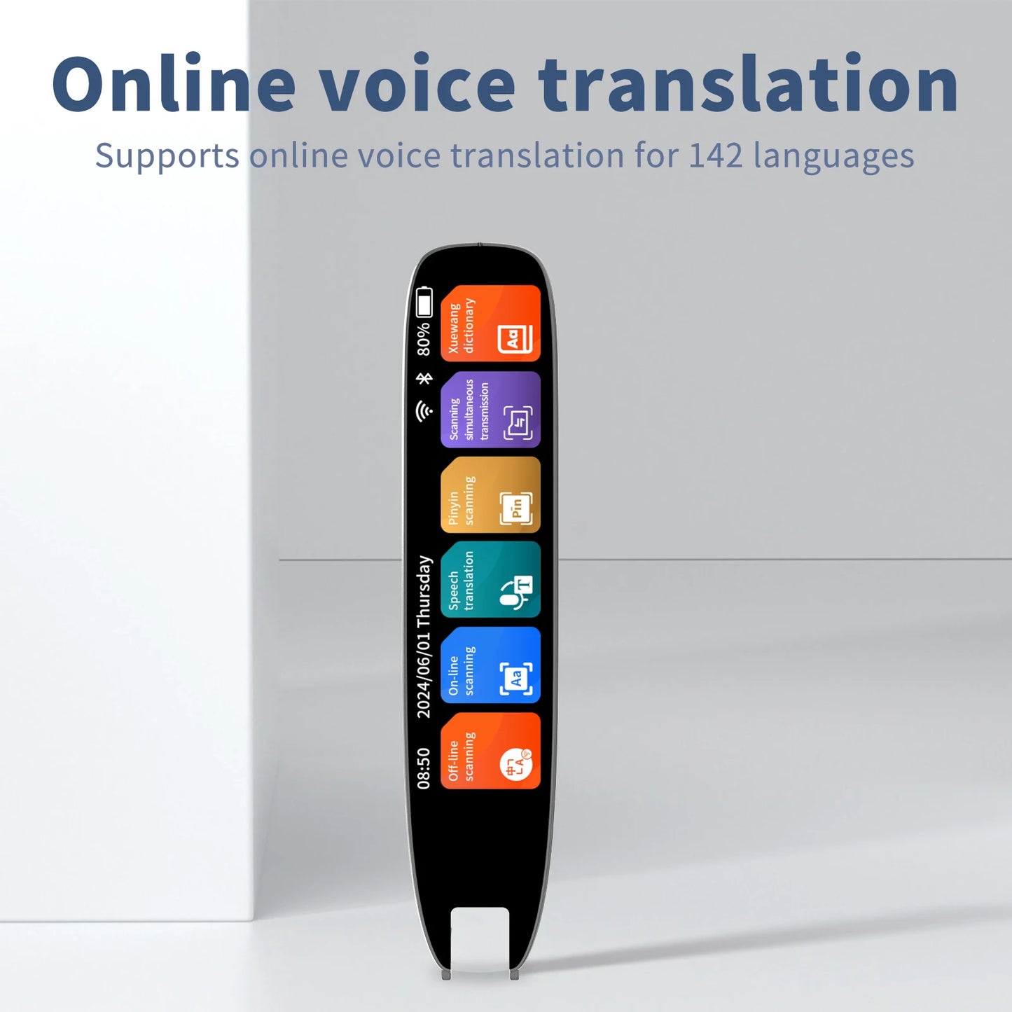 Translation Pen for Language Learning 142 Languages Voice Translator Pen Text Excerpt Portable Pen Scanner Translator for Travel