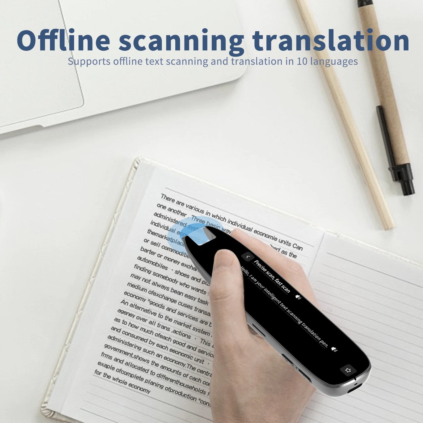 Translation Pen for Language Learning 142 Languages Voice Translator Pen Text Excerpt Portable Pen Scanner Translator for Travel