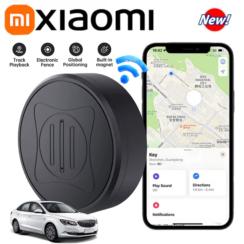 Xiaomi GPS Tracker Strong Magnetic Car Anti-Lost Device Pet Kids Bag Racking Smart Finder Locator Accessories for IOS Android