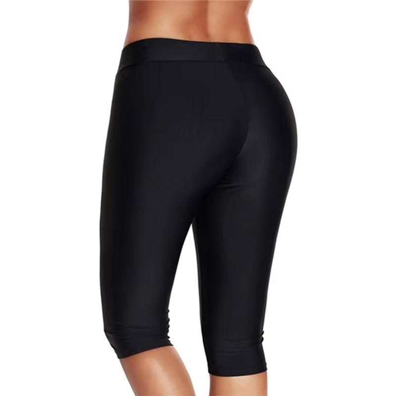 Elastic High Waist Sports Leggings for Women Quick Dry 3/4 Running Pants Women Short Gym Fitness Comfortable Tights Ladies