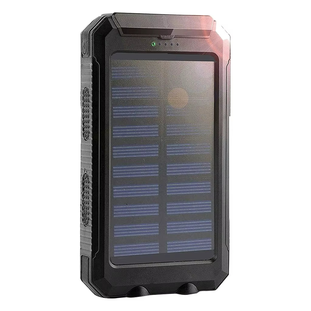 Waterproof Dual Usb Portable 8000Mah Solar Charger Solar Power Bank for Phone Outdoor Solar Mobile Phone Charger