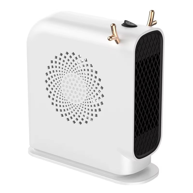Mini Electric Heater Portable Desktop Low Consumption Warm Heating Fans for Home Office Hand Foot Warmer Heater for Winter 500W