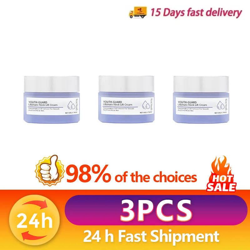 Collagen Anti-Wrinkle Neck Cream Lifting Improve Elasticity Deep Hydration Fade Fine Lines Face Rejuvenate Cream Korean Skincare