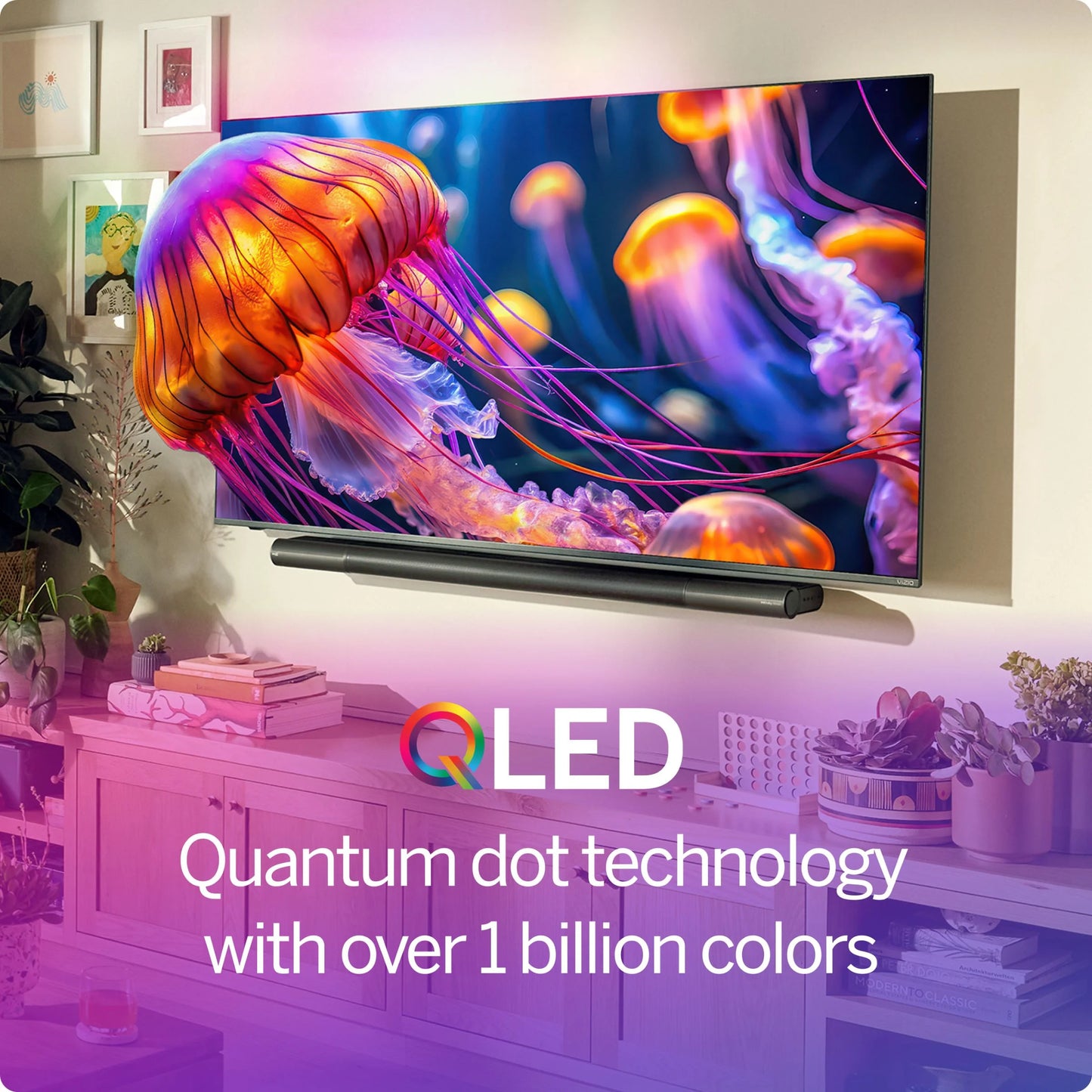 43" Class Quantum 4K QLED HDR Smart TV (NEW) VQD43M-0801