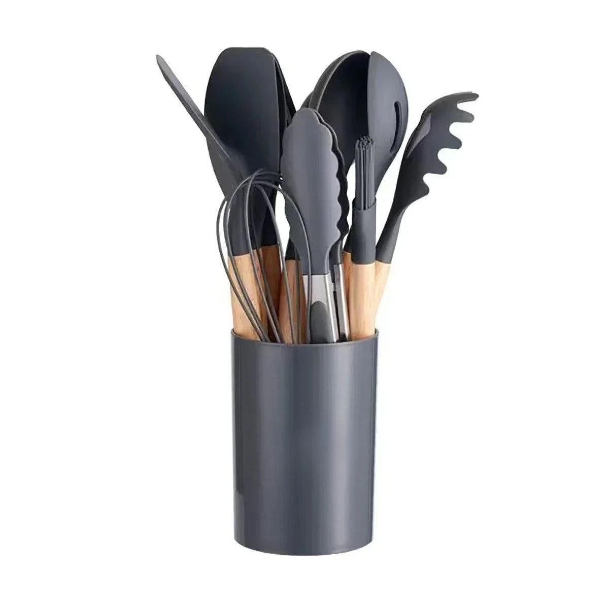 NEW12 Pcs/ Silicone Kitchen Utensils Set Combination Non-Stick Heat-Resistant Cookware Kitchen Kit Tools Kitchenware
