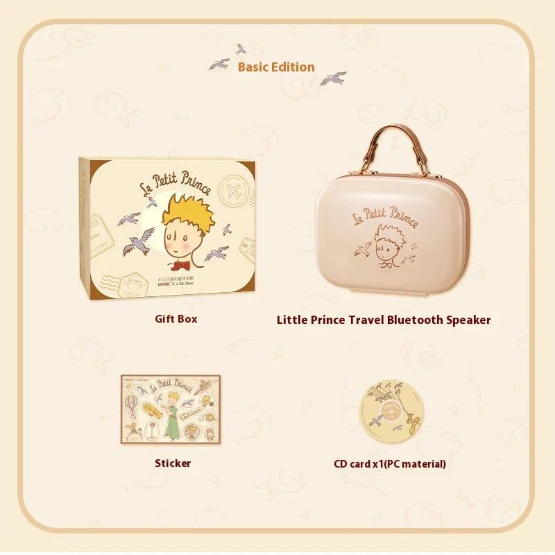 Little Prince Travel Bluetooth Speaker Birthday Gift for Men Boyfriend Valentines Day Present Portable Audio Desktop Decortion