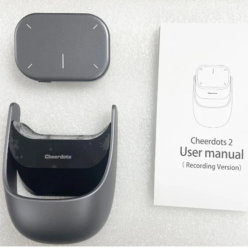 Cheerdots 2 Detachable Air Mouse Wireless Touchpad All-In-One Pocket AI Recording Enabled Mouse Wireless Controll