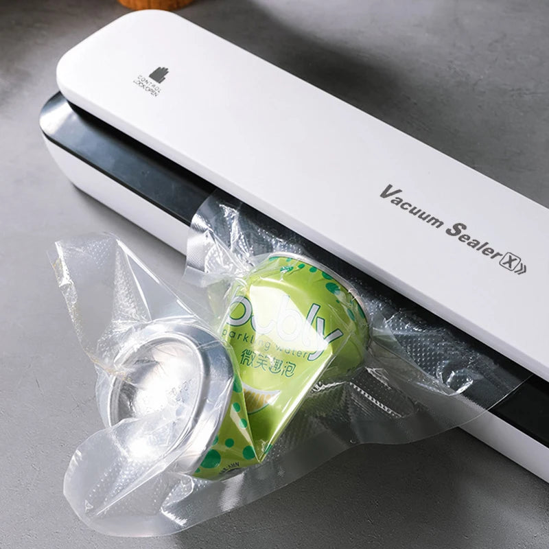 Dry Wet Vacuum Sealer Machine 110V 220V Automatic Household Kitchen Electric Food Vacuum Plastic Packaging Sealers Includ 20 Bag
