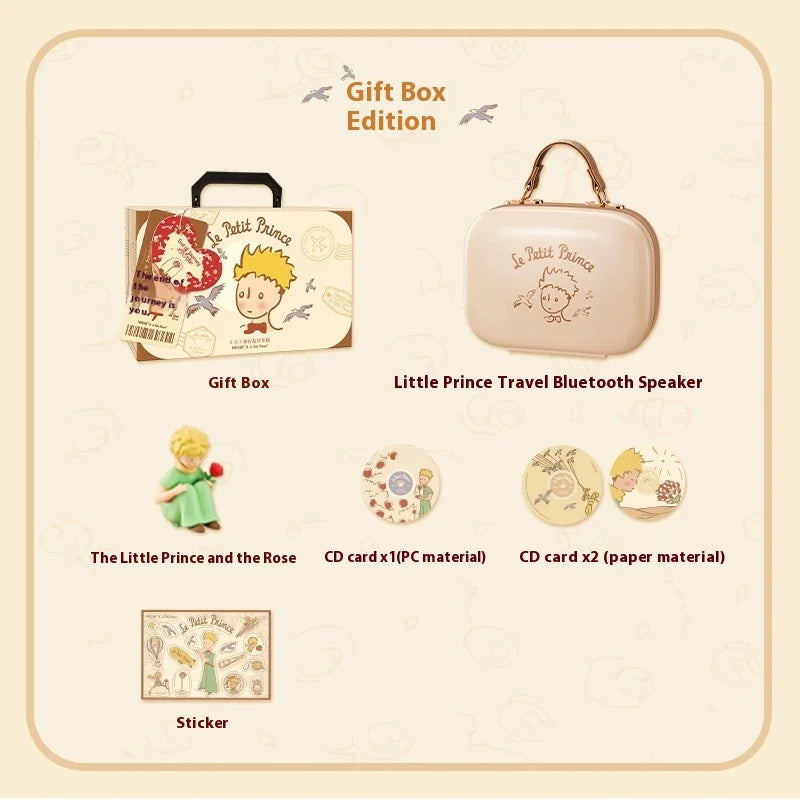 Little Prince Travel Bluetooth Speaker Birthday Gift for Men Boyfriend Valentines Day Present Portable Audio Desktop Decortion