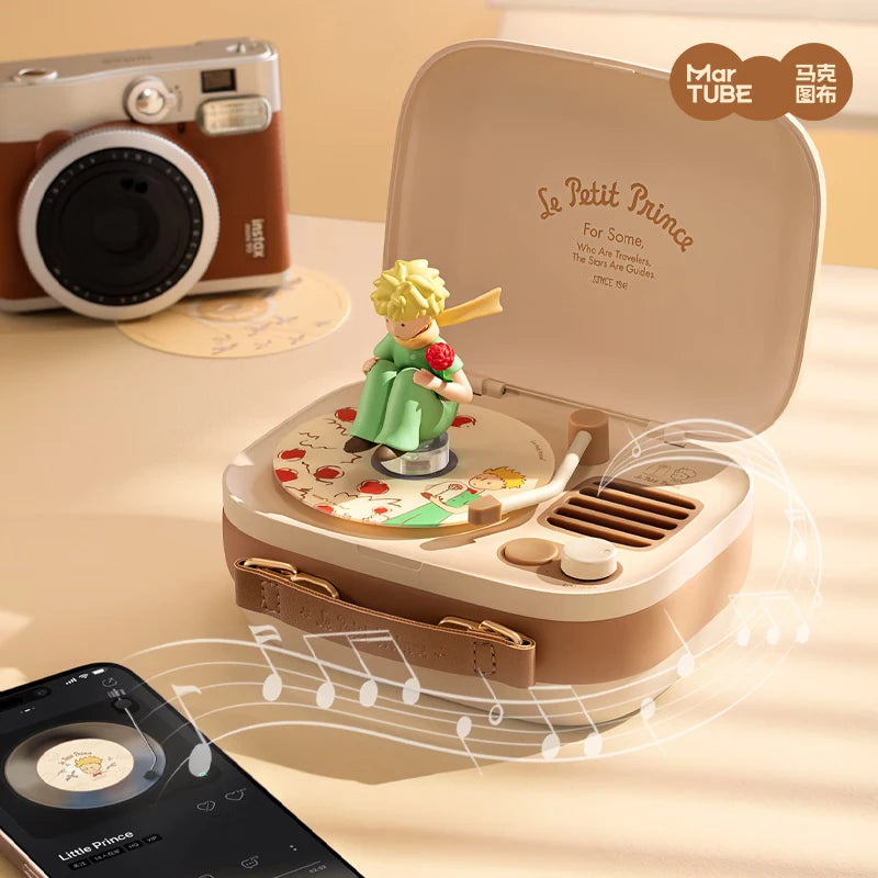 Little Prince Travel Bluetooth Speaker Birthday Gift for Men Boyfriend Valentines Day Present Portable Audio Desktop Decortion