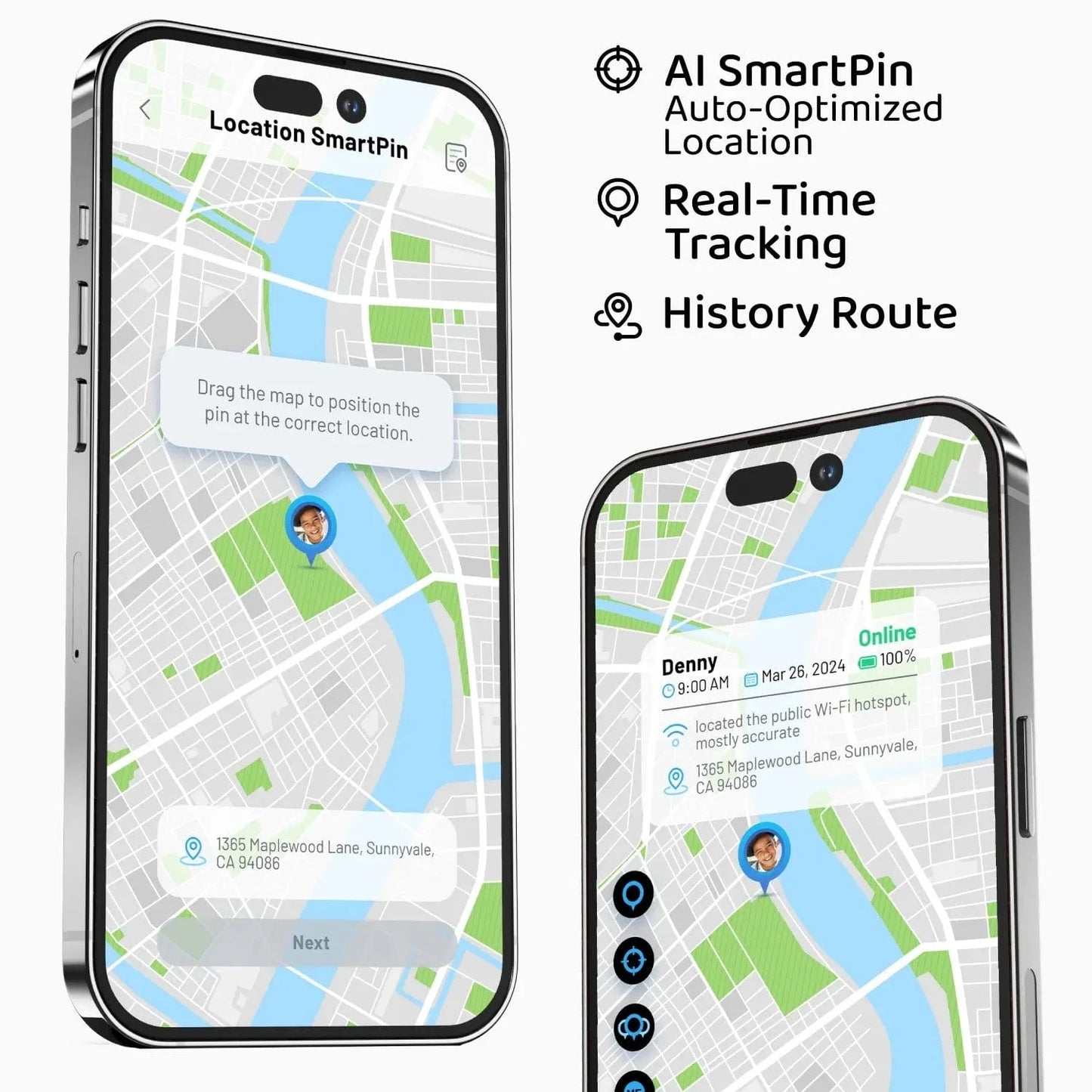5 Kids Safe Smartwatch with GPS