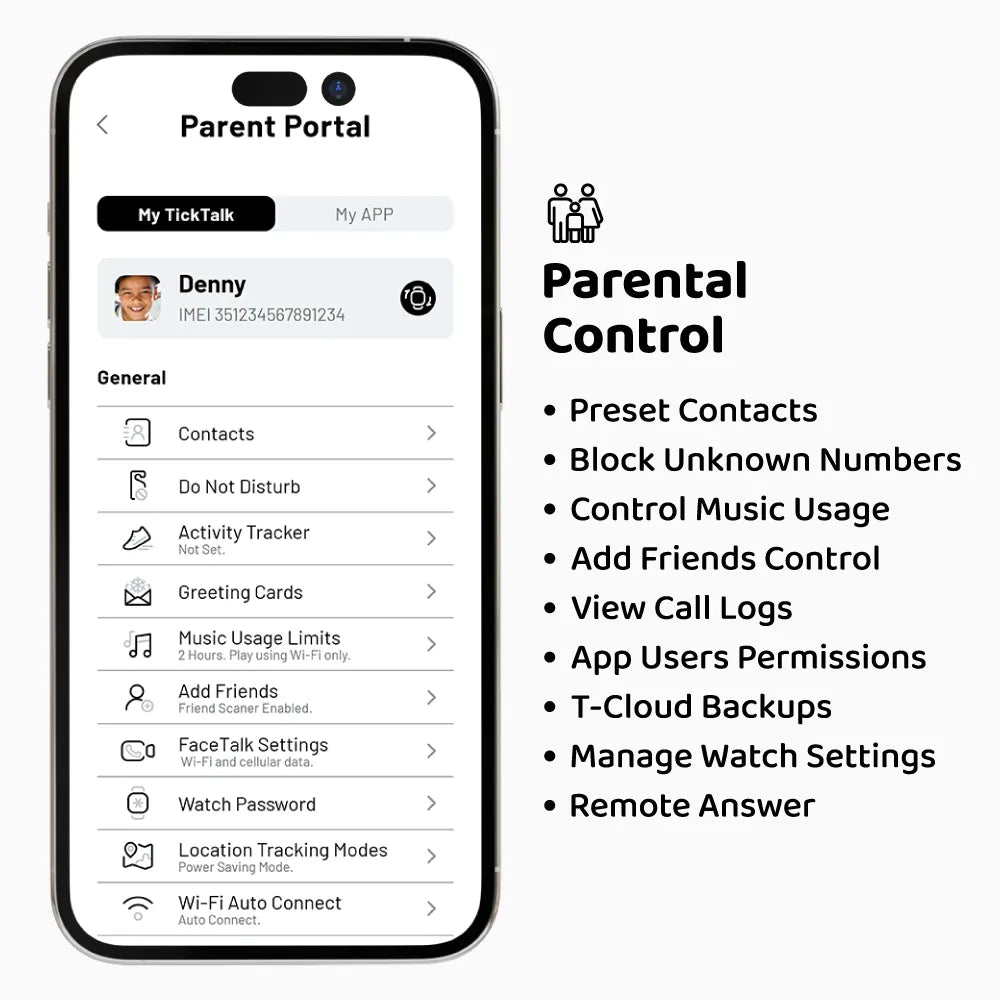 5 Kids Safe Smartwatch with GPS