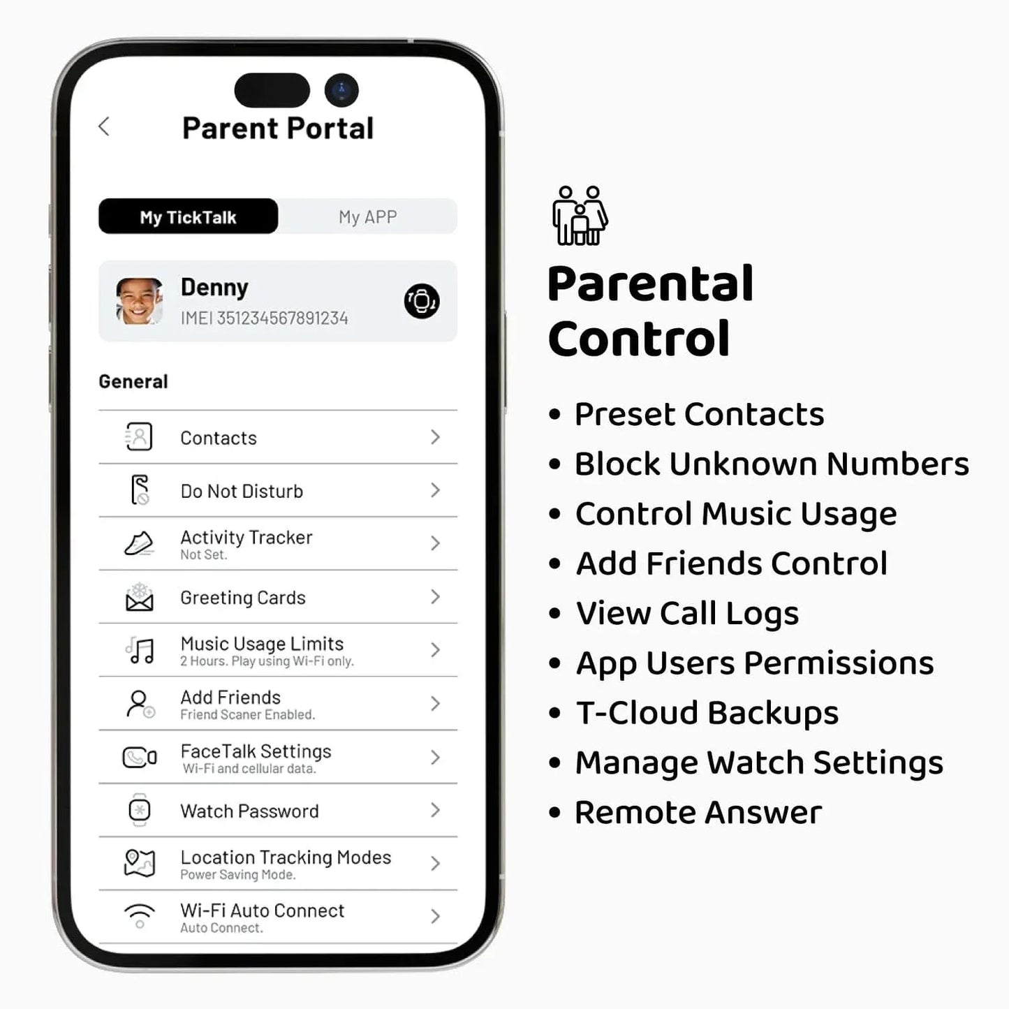 5 Kids Safe Smartwatch with GPS