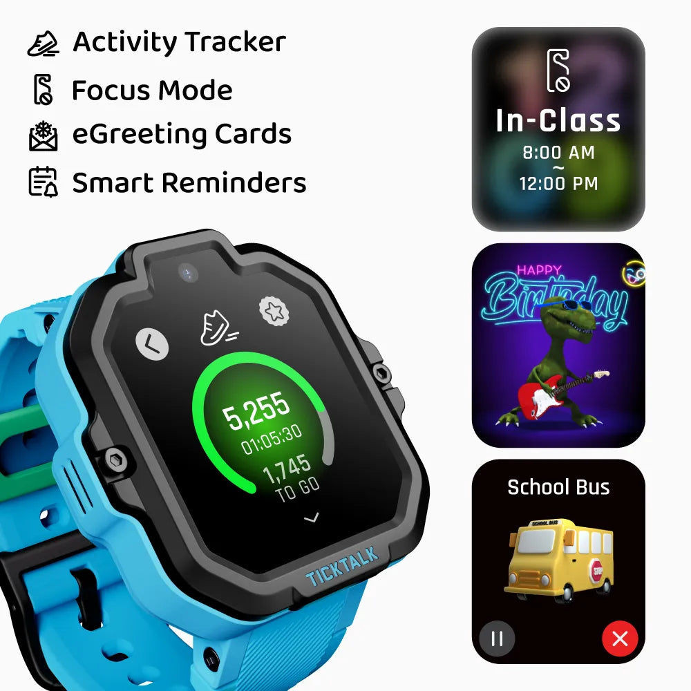 5 Kids Safe Smartwatch with GPS