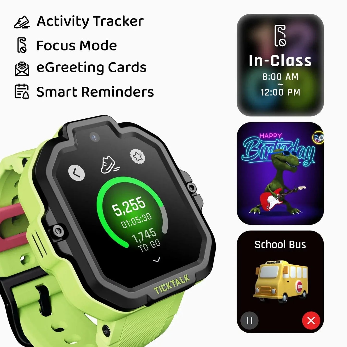 5 Kids Safe Smartwatch with GPS