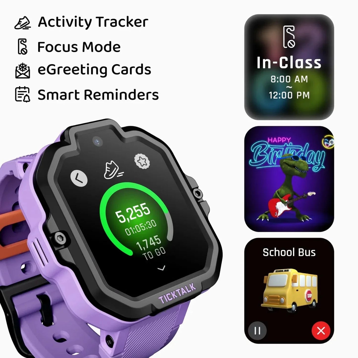 5 Kids Safe Smartwatch with GPS