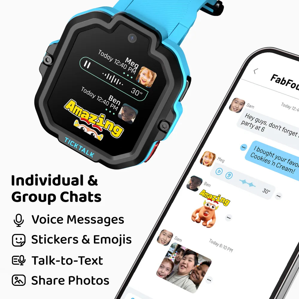 5 Kids Safe Smartwatch with GPS