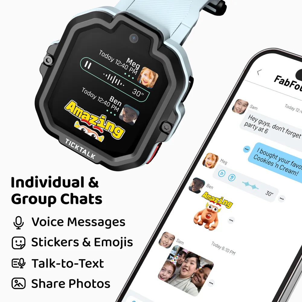5 Kids Safe Smartwatch with GPS