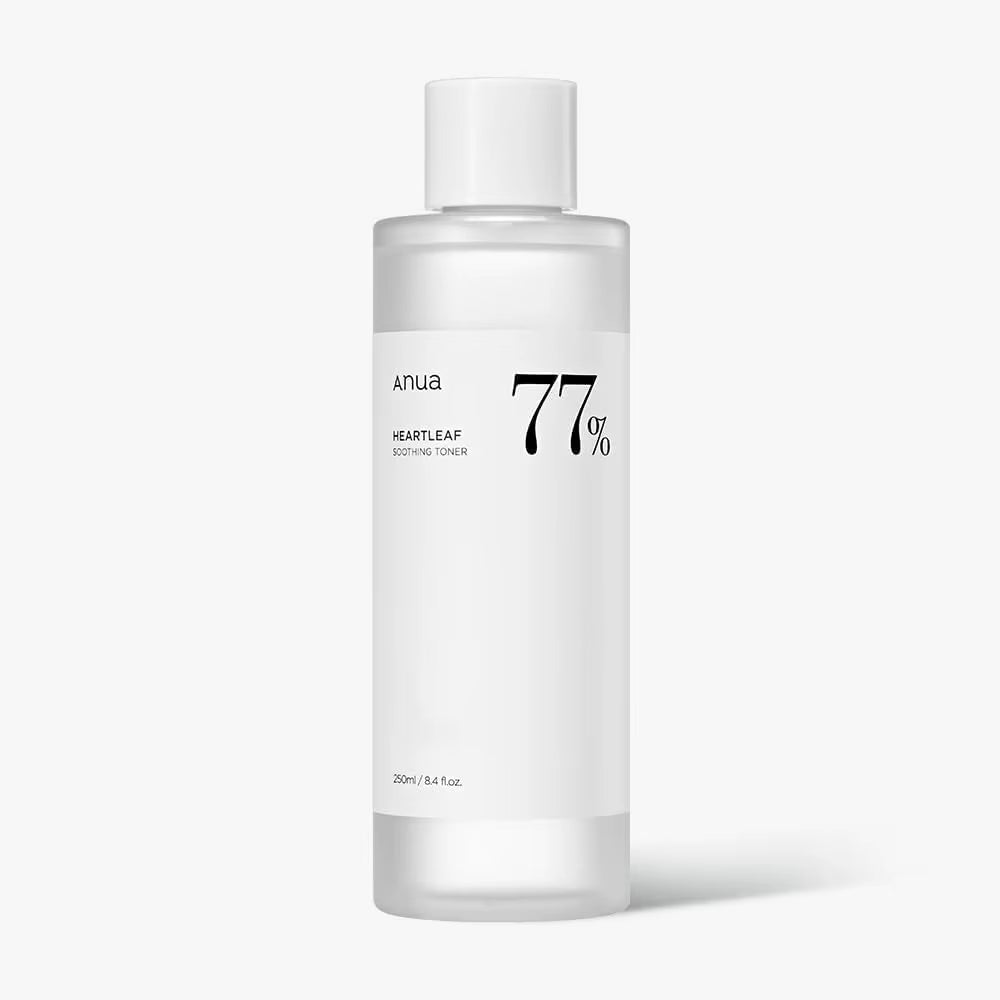 Anua Heartleaf 77 Toner, Pore Cleansing Oil, Deep Cleansing Foaming Cleanser, Moisturizing and Improving Skin, Korean Skincare