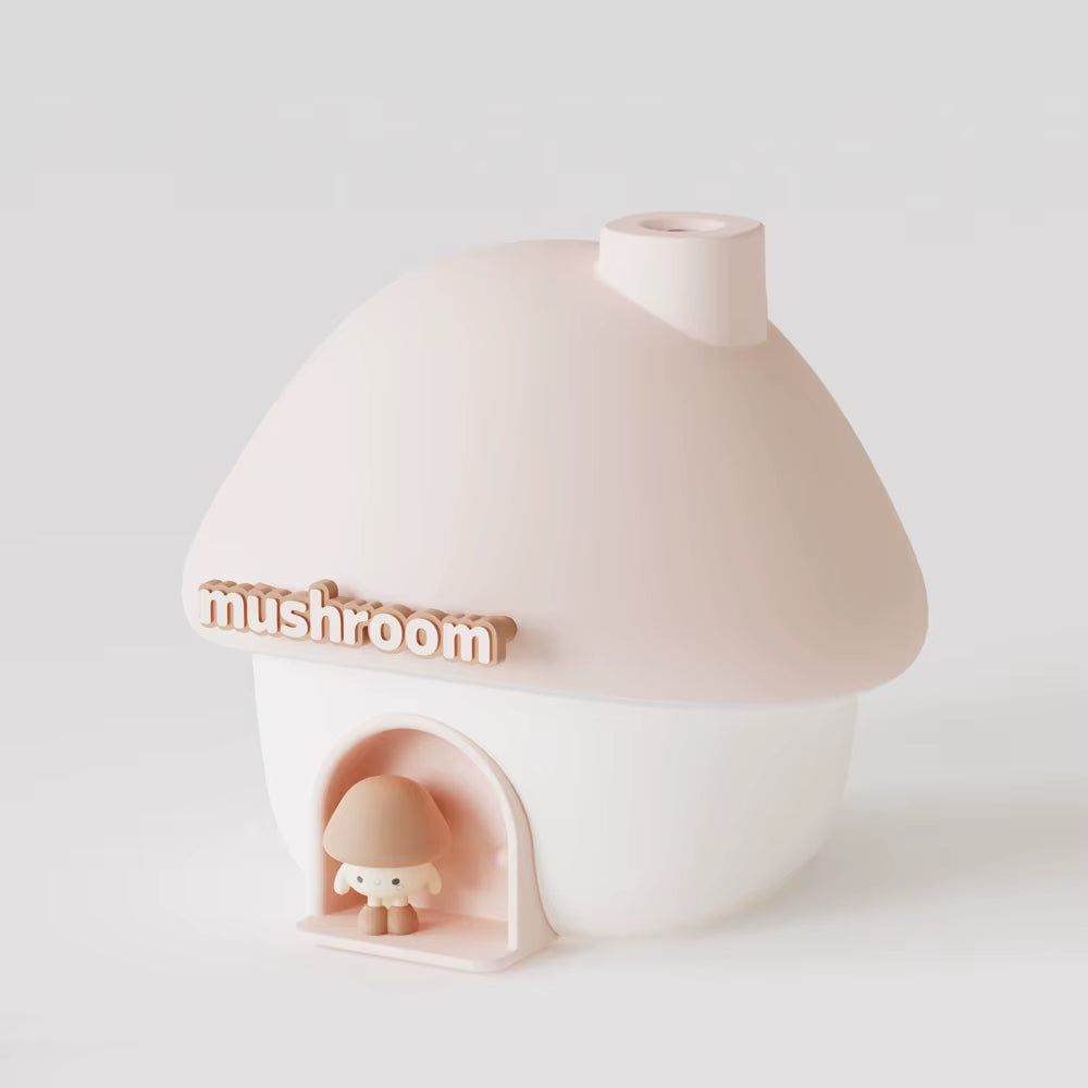 Cartoon House Aroma Essential Oil Diffuser 7-Colours Ambient Night Lights USB Lovely Home Air Humidifier for Children Home Gifts