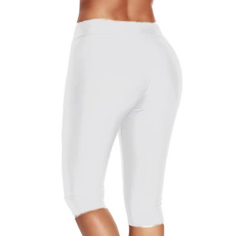 Elastic High Waist Sports Leggings for Women Quick Dry 3/4 Running Pants Women Short Gym Fitness Comfortable Tights Ladies