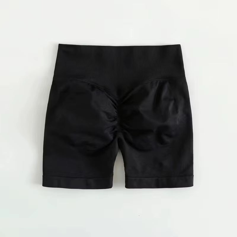 Women Seamless Gym Yoga Shorts Workout Fitness Short Leggings Running Scrunch Butt Tights Sport Short