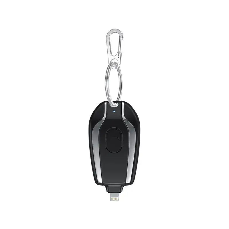 New Keychain Power Bank Comes with a Portable Mini 1200Mah Emergency Power Bank Stylish and Cute with Three Interfaces