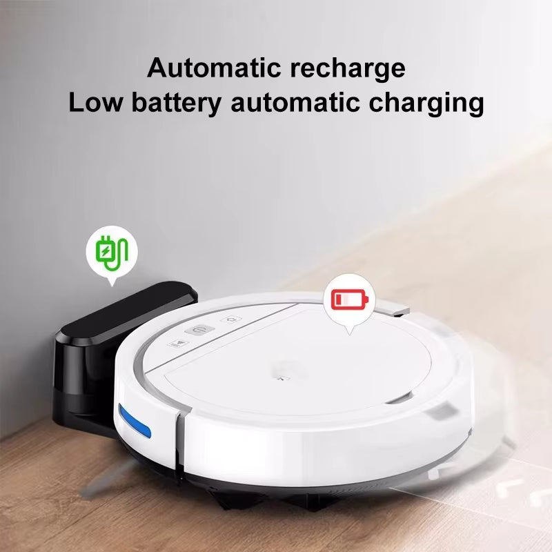 New Automatic Recharge APP Control Sweeping Robot Sweeping Dragging Suction Integrated Household Intelligent Vacuum Cleaner