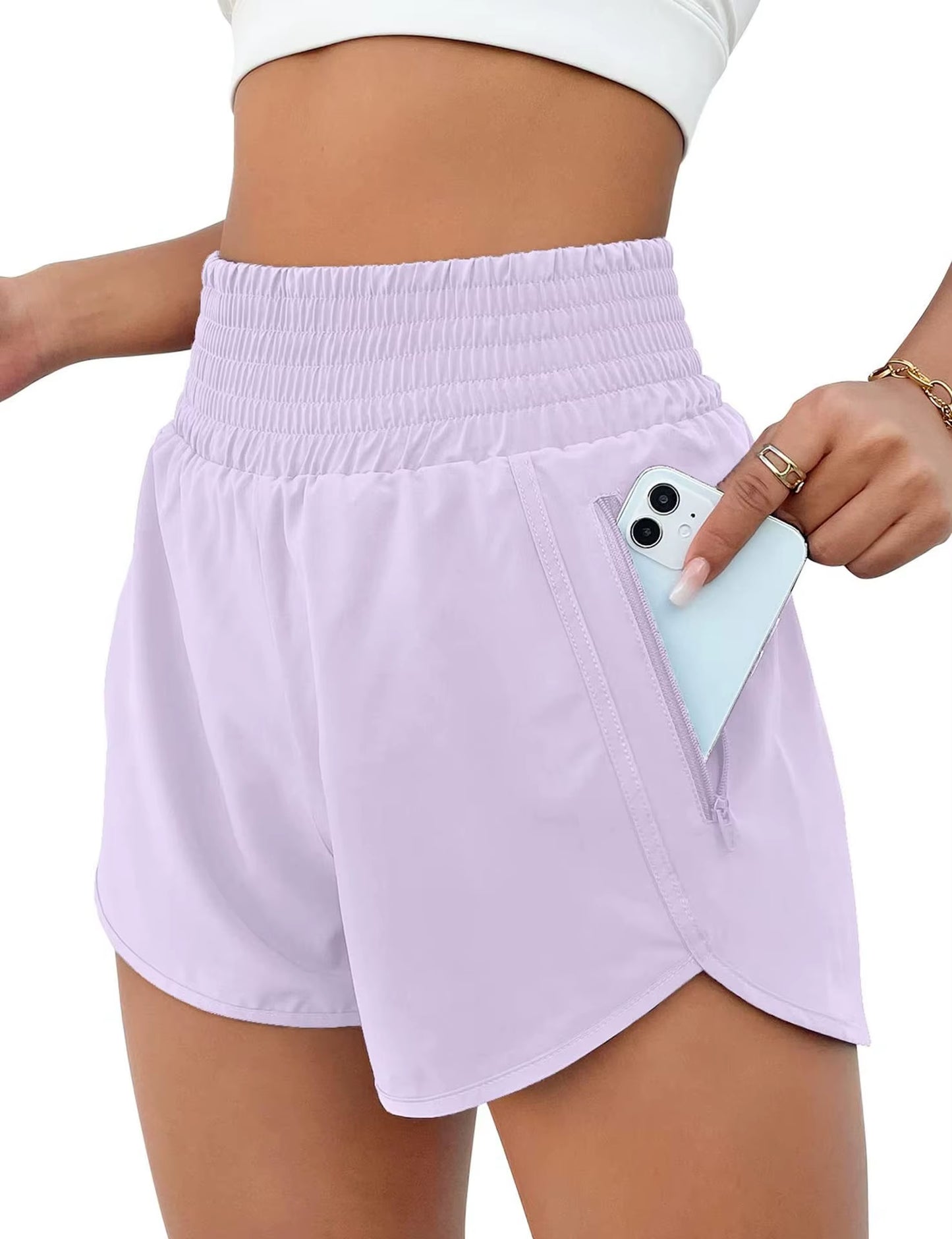 Hotty Hot Women'S Gym Run with Pocket Short Yoga Wear Female Fitness Quick Drying Tennis Biker Shorts Sport Outfit Workout Pant