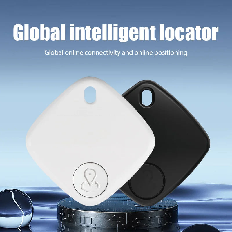 Smart Tracker Bluetooth Mini Tracker Locator Anti-Lost Alarm for Key Wallet Suitcase Luggage Finder Works with Apple Find My APP
