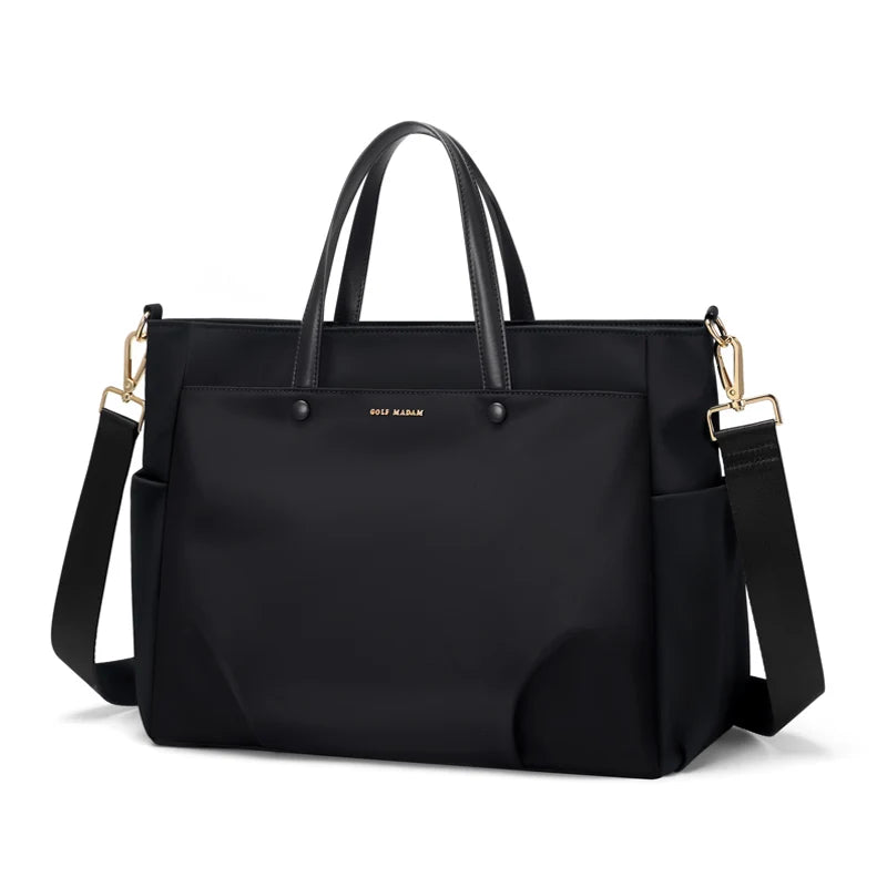 GOLF Tote Bag Pink Nylon Female Shoulder Handbag for Work Fits Laptop 15 Inch Cross Hand Bag Briefcase Women'S Fashion Bags 2024