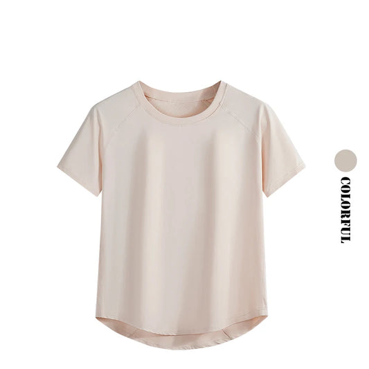 2Pcs Gym Set Women Summer Sportswear Outfit 2 Piece Short Sleeve Sports Shirt Shorts Sets Jogging Suit Female Tracksuit New