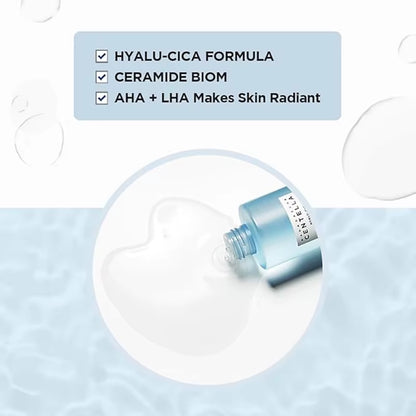 Skin1004 Korean Skincare Hyalu-Cica Duo Set - 90% Centella & 3 Ceramides Serum+Essence Toner for Sensitive Skin