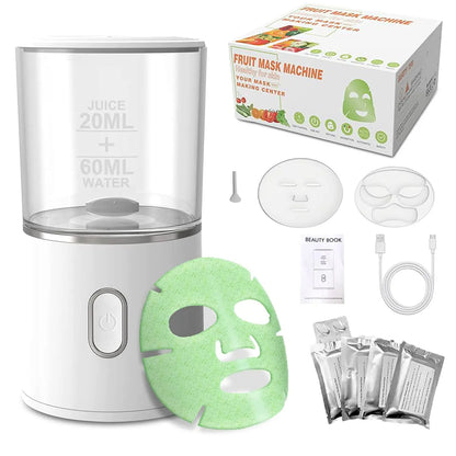 Face Mask Maker Machine Facial Treatment DIY Automatic Fruit Natural Vegetable Collagen Home Use Beauty Salon SPA Beauty Device