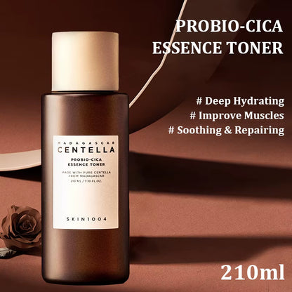 Skin1004 Korean Skincare Centella Duo - Probiotic Ampoule+Essence, Redness Soothing & Barrier Repair