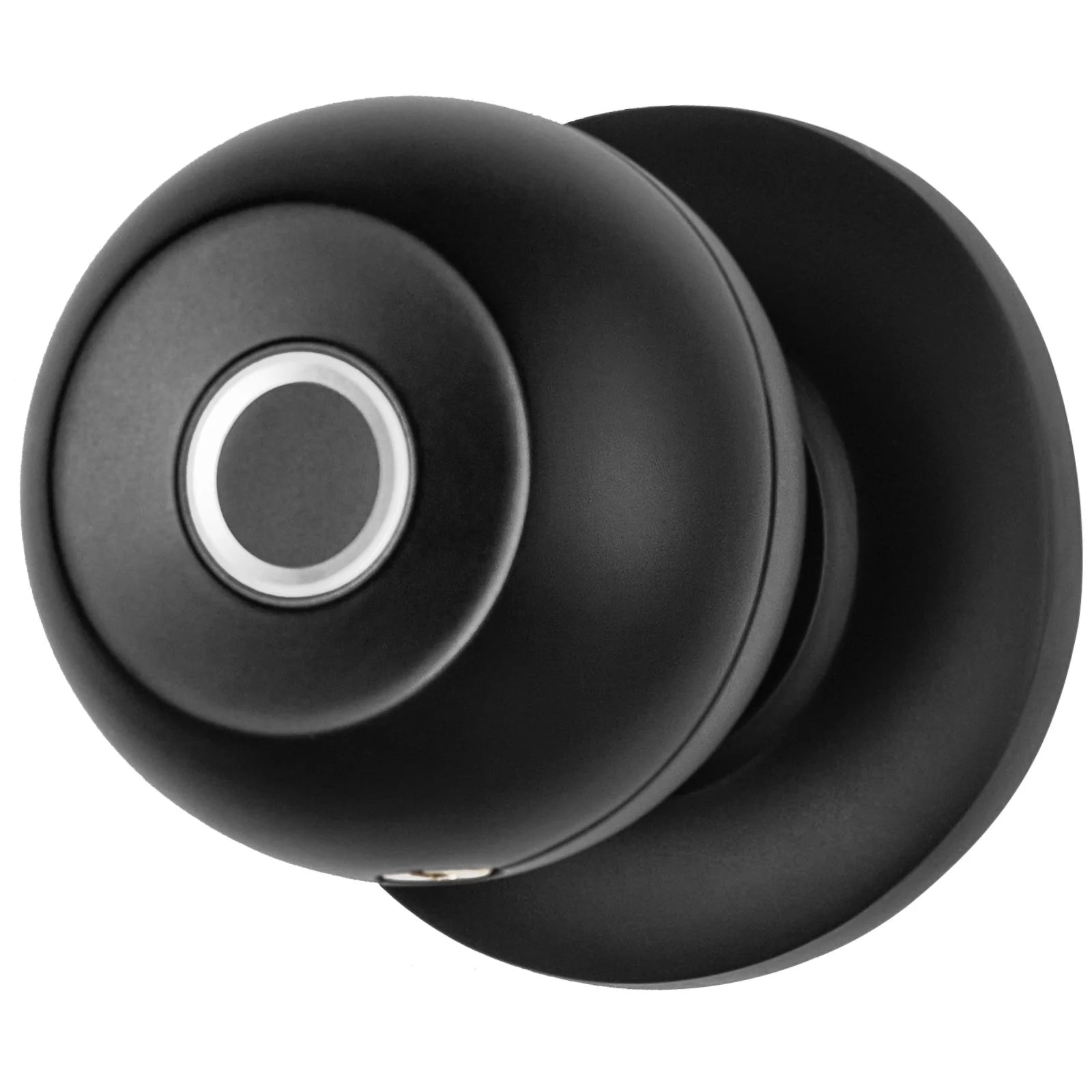VEVOR Smart Door Knob, Biometric Door Lock Bluetooth Smart Lock, Fingerprint Smart Lock with APP Control - Black