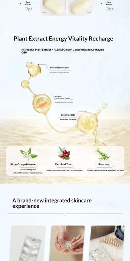 Disposable Water Emulsion Sample Travel Set Genuine Skincare Products