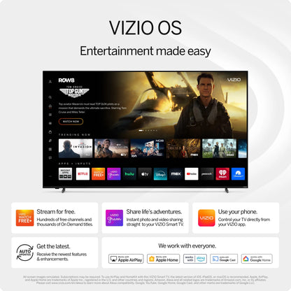 43" Class Quantum 4K QLED HDR Smart TV (NEW) VQD43M-0801