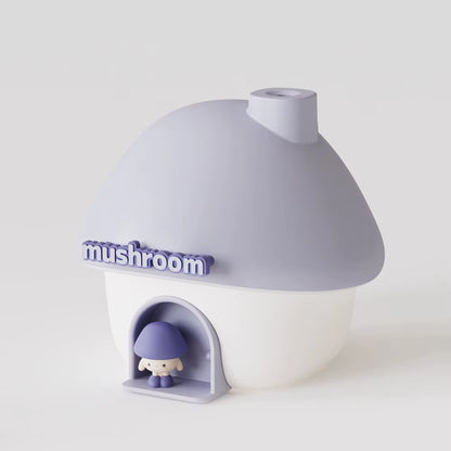 Cartoon House Aroma Essential Oil Diffuser 7-Colours Ambient Night Lights USB Lovely Home Air Humidifier for Children Home Gifts