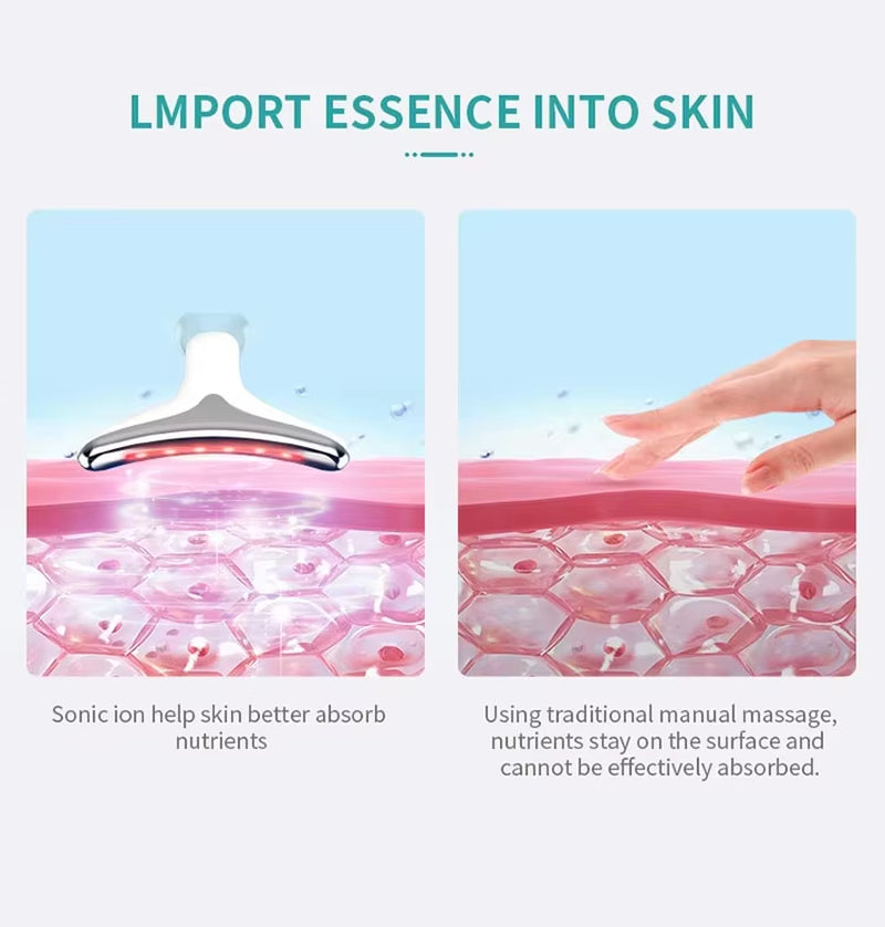 Home Use Beauty Device Face Massager Facial Lifting Tool Beauty Multifunction Face Massager