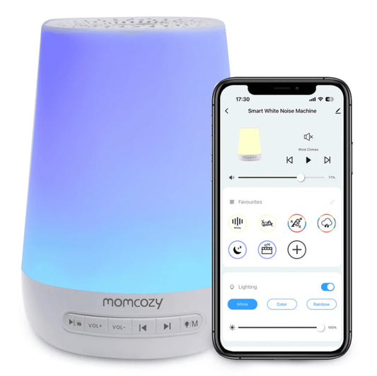 Baby Sound Machine with Rest Night Light