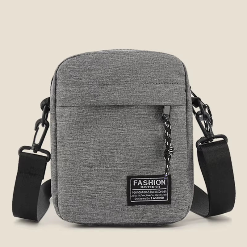 Men'S Small Bag Shoulder Bag Trendy Diagonal Backpack Chest Bag Lightweight Boy Mini Casual Bag Mobile Phone Waist Pack