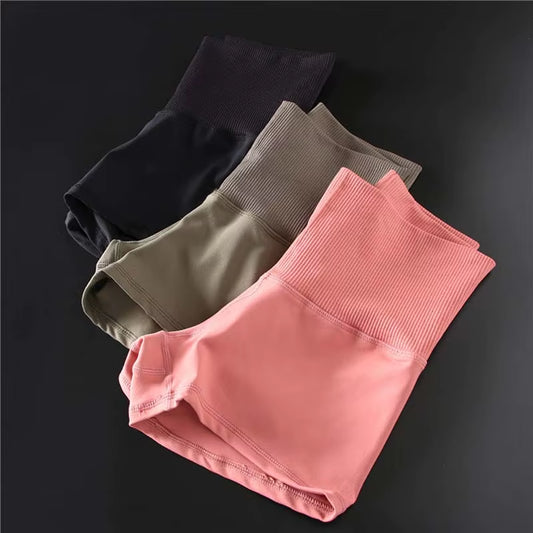 Women Seamless Gym Short Jogging Running Shorts High Waist Gym Compression Sports Shorts Yoga Clothing