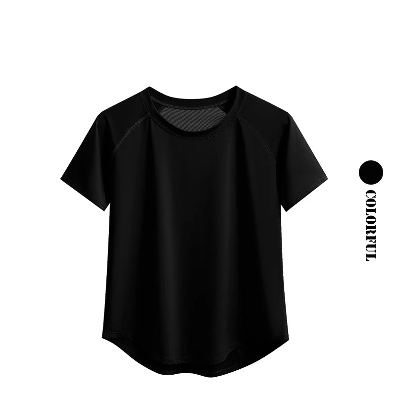 2Pcs Gym Set Women Summer Sportswear Outfit 2 Piece Short Sleeve Sports Shirt Shorts Sets Jogging Suit Female Tracksuit New