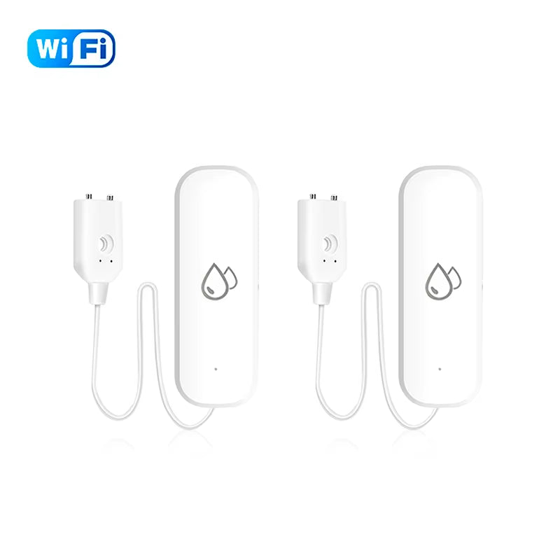 Tuya Wifi/Zigbee Water Sensor Leakage Alarm Flood Leak Detector Smart Home APP Remote Control Smart Home Security Protection