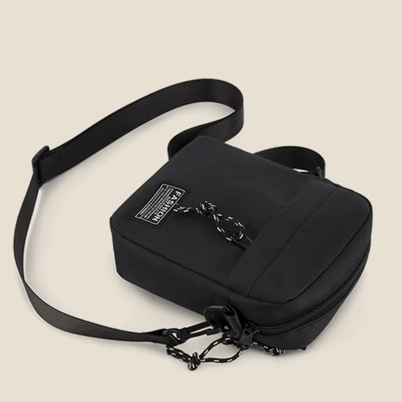 Men'S Small Bag Shoulder Bag Trendy Diagonal Backpack Chest Bag Lightweight Boy Mini Casual Bag Mobile Phone Waist Pack