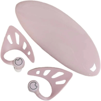 Fingerprint Touch Elf Ear Headphones Bluetooth Noise Reduction Dual Microphone Elf Headphones Wireless Elf In-Ear Earbuds