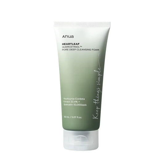 Anua Heartleaf 77 Toner, Pore Cleansing Oil, Deep Cleansing Foaming Cleanser, Moisturizing and Improving Skin, Korean Skincare